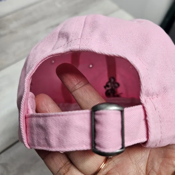 Disney Mickey Mouse Pink Hat Adjustable Strapback Cap One Size - Picture 4 of 6